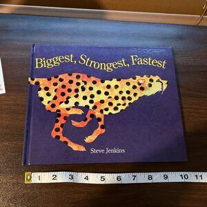 5/$20 Biggest Strongest Fastest Hard Cover Book -